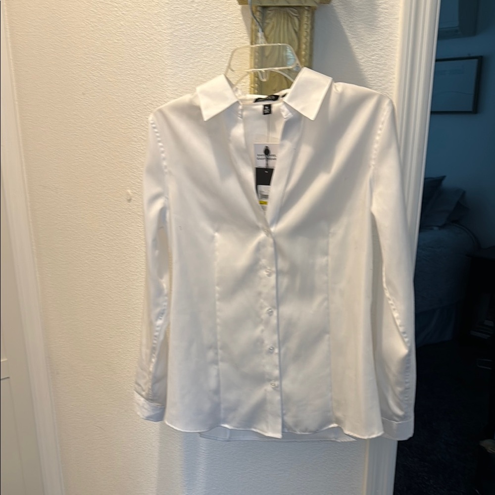 Jones New York Classic White Shirt